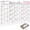 White, variant on 2026 Large 29x21" Yearly Wall Calendar Planner, 150g Thick Paper, Seasonal Colors, Wide Note Spaces & Sticker Set for Office, School, Home Planning,A