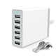 thumbnail image 2 of Tholdsy 1 Juego de cabezales de de recarga USB, herramientas de carga significativas multipropósito para casa, tienda, viajes, oficina, Plog Teléfono y Comunicación Blanco Reino Unido Plog, 2 of 6