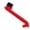 Red, variant on Jeffers Equine 2-in-1 Horse Head Hoof Pick with Cleaning Brush, Durable Hoof Cleaner Tool for Horses, Stiff Bristle Grooming Brush, Equine Stable Tack for Daily Hoof Care and Dirt Removal - Blue