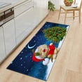 thumbnail image 3 of Xmas Non-Slip Carpet Long Strip Flannel Floor Mats Home Living Room Kitchen Sofa Carpet Door Mat, 3 of 6
