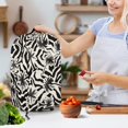 thumbnail image 3 of FKELYI Black Zebra Palm Tree Print Blender Dust Cover with Handle Anti Splash Water Resistant Blender Mixer Protector Covers for Kitchen Appliance Dustproof Cover, 3 of 6
