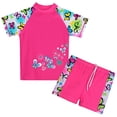 thumbnail image 1 of BAOHULU 3-12 Years Girls Swimsuit Two Piece Swimwear 3-12 Years UPF 50+ UV Sunsuits, 1 of 5
