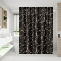 Vggrvlo Bath New Arrivals Shower Curtain or Liner with 12 Hooks Premium PEVA Premium Flexible Bath Tub for Bathtub 47"x72"