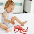 thumbnail image 4 of Simulated Crab Model Decoration Children Plastic Sea Animal Toys Kid Gift Home Party Decor, 4 of 6