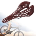 thumbnail image 1 of Asiento de bicicleta para bicicletas Men Classic Women Mujeres cómodas absorbente para bicicleta asiento para bicicletas para deportes al aire libre rojo, 1 of 8