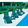 thumbnail image 2 of Compamia ISP240-GRE Sunray Table d'Appoint Carré en Résine Vert, 2 of 2