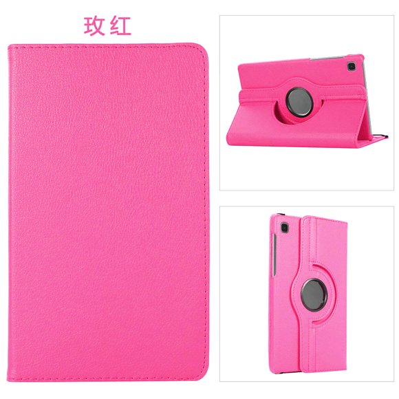 For Samsung A7 Lite 8.7" SM-T220 2021 case SM-T225 tablet Stand Coque Cover for Galaxy Tab A7 10.4 inch 2020 SM-T500 SM-T505 rose red A7Lite 8.7 T220 T225