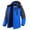 Blue, variant on Gealkoca Men's Heavyweight Insulated Winter Parka – Waterproof Windproof Snow Coat with Sherpa Lining & Detachable Hood, Outdoor Hiking Jacket with Zipper Pockets (M-6XL)