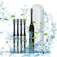 thumbnail image 2 of Wovilon 8 Brush Heads Electric Toothbrush For Adults USB Charging, 2 of 6