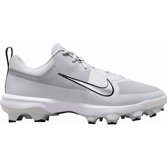 Nike Men's Force Trout 9 Pro MCS Baseball Cleats, Silver/Black, 10, Medium/D