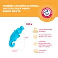 thumbnail image 4 of Arm & Hammer Juguete Dental para Perro Cocodrilo, Limpia Dientes y Reduce Sarro, Sabor Menta 1pz ARM & HAMMER FFP8433, 4 of 5