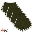 thumbnail image 2 of Ashirexll Workout Shorts Women, Athletic Shorts, 4PC Women Casual Summer Sports Shorts Workout Yoga Shorts Active Shorts, 2 of 6