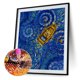 thumbnail image 2 of Kits de pintura de diamante 5D DIY Taladro redondo completo Vincent Van Gogh Arte de la noche estrellada Sywqhk Decoración hogareña, 2 of 9