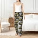 thumbnail image 4 of Fotbe White Retro Off-Road Vehicle Pantalones de Pijama para Mujer, Pantalones de Dormir, Pantalones Pj con Cordón y Bolsillos-Large, 4 of 6