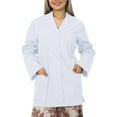 thumbnail image 4 of Panda Uniform by HeedFit Women's 32" Medical Lab Coat, Snap Front, Notched Lapel, 6XL, White, 4 of 6