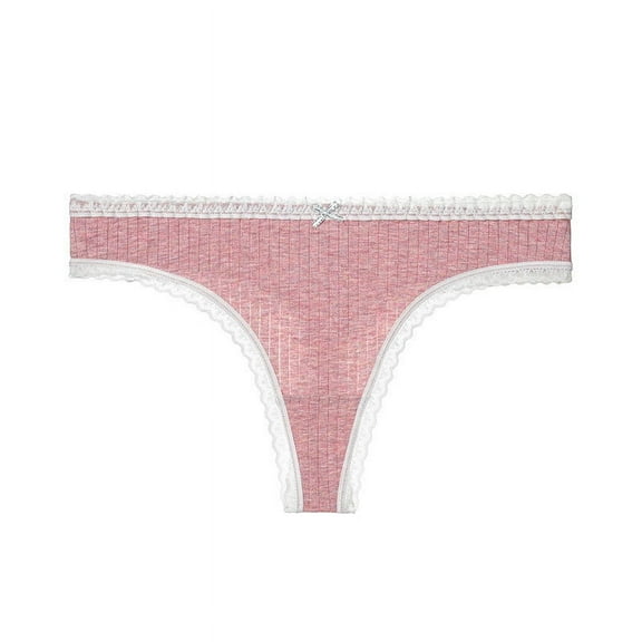 yillto Lace Thongs for Women Comfort Underwear Womens No Show Thong Ladies Breathable Soft Panties