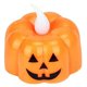 thumbnail image 2 of Velas de té de calabaza, 12 piezas de calabaza de Halloween, velas de calabaza sin llama, velas LED sin llama que funcionan con pilas para decoraciones de Halloween, fiesta de boda, Navidad Ofspeizc LKX-1873, 2 of 8