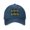 Navy Blue, variant on Men Women Washed Twill Baseball Cap Autism Awareness Month Adjustable Dad Hat Gray