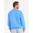 thumbnail image 3 of Athletic Works Men's and Big & Tall Men's Fleece Crewneck Sweatshirt, Sizes XS-5XLT, 3 of 5