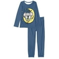 thumbnail image 4 of SCRAWLGOD Koala Moon Pajamas Set for Women 2 Piece Lounge Set Women Long Sleeve Pj Set Size 4XL Crewneck Pajama Set with Pockets Lightweight Ladies Jogger Pjs Set, 4 of 6