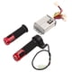 thumbnail image 5 of Controlador de velocidad de motor de CC de aleación de aluminio de 36 V y 1000 W con acelerador de empuñadura giratoria para bicicletas eléctricas, triciclos y motocicletas - Kit de, 5 of 8