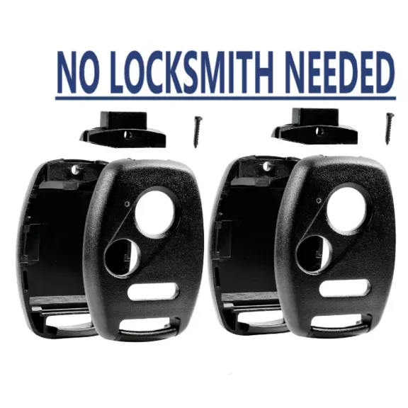 X2 DIY Repair Kit For Honda 2003-2013 Models 3 Button Remote Key Case Shell