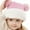 Pink, variant on Kids Winter Hat Winter Hat Scarf Earflap Hood Scarves Lined Beanie Windproof Winter Hat Toddler Kids Hat Thick Baby Caps