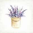 thumbnail image 2 of Nan 15x15 Gold Ornate Wood Framed with Double Matting Museum Art Print Titled - Bucket of Lavender II, 2 of 4