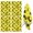 Ninja Cat Yellow, variant on 4 Pcs Ninja Cat Yellow Pattern Funny Kitchen Towels, Microfiber Dish Towels, Kitchen Tea Towels Set 18" X 26"