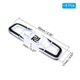 thumbnail image 2 of Uxcell Tennis Racket Vibration Dampener, 6 Pack Racquet Shock Absorber, Black, 2 of 6