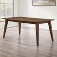 thumbnail image 2 of Steve Silver Canton 72" Solid Wood Mocha Brown Dining Table, 2 of 9