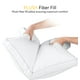 thumbnail image 5 of Juego de 2 almohadas de cama Utopia Bedding, tamaño estándar, color blanco, 5 of 8