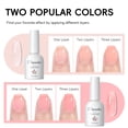 thumbnail image 3 of Kit de uñas de gel PEACECOLOR Square con set de extensiones de uñas de 240 piezas, 3 of 9