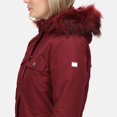 thumbnail image 4 of Regatta - Parka Samiyah para Mujer (Rojo Clarete) Regatta UTRG6537_claretred, 4 of 6