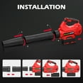 thumbnail image 3 of PowerSmart 40V Cordless Handheld Leaf Blower with 4.0 Ah Battery and Charger, 3 of 7