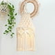 thumbnail image 3 of Lámpara de macramé cortina Boho tapiz tejido colgante luz araña cubierta Sunnimix Pantalla de macramé, 3 of 7