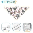 thumbnail image 6 of Dog Bandana 1 Pack,Bulldog Dog and Love Heart Bandanas for Dogs,Cat Bandana,Small/ Large Dog Bandana 2 Size,Dog Bandanas, 6 of 6