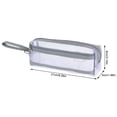 thumbnail image 3 of Estuche de malla de doble capa | Bolsa organizadora de papelería de nailon transparente | Estuche para bolígrafo de mano para estudiantes de gran capacidad | Almacenamiento portátil de cosméticos de, 3 of 4