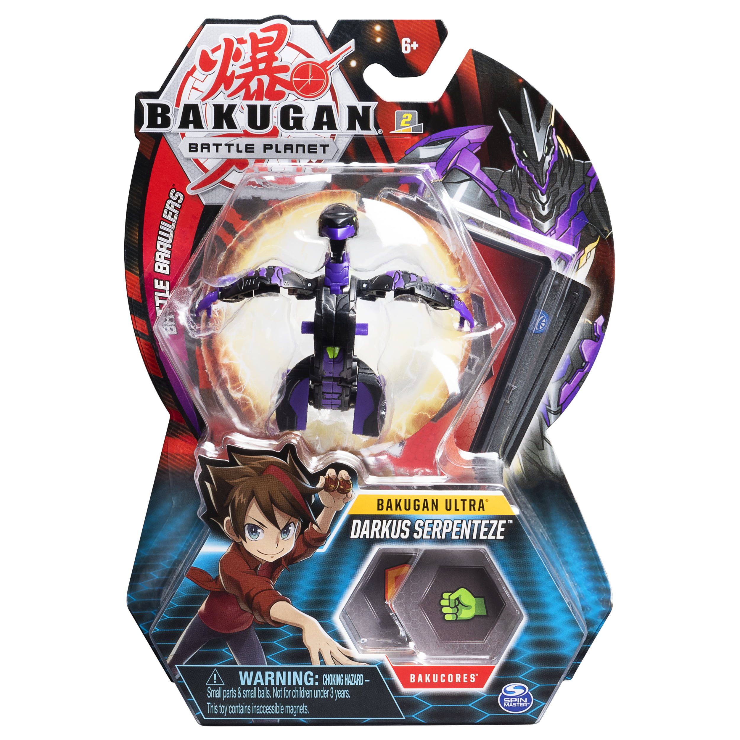 Bakugan Core 1 Pack Darkus Serpenteze NEW 