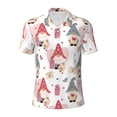 thumbnail image 2 of Daiia Gnome With Love Letter Pattern Men’s Polo Shirts,Solid Deck Shirt,Classic Fit, Breathable Cotton Polo for Casual and Sport Wear-X-Large, 2 of 7