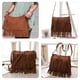 thumbnail image 4 of Bolso bandolera con flecos, bolso bandolera con borlas, bolso estilo western con flecos., 4 of 8