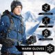 thumbnail image 4 of Guantes de esquí Hombres Mujeres Guantes cálidos de invierno Guantes de nieve a prueba de viento, 4 of 8