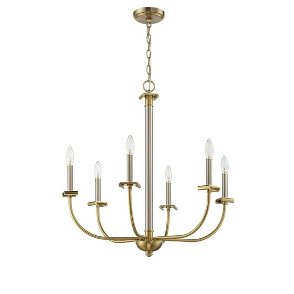 Craftmade Lighting - Stanza - 6 Light Chandelier     -Traditional Installation