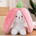 thumbnail image 4 of Peluche Réversible Poupée en Peluche Couleur Vive Mignonne Drôle Adulte Coussin Doux pour Bureau, 4 of 8