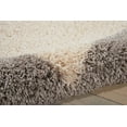 thumbnail image 4 of Nourison Amore 7'10" x 10'10" Ivory/Silver Shag Indoor Rug, 4 of 4