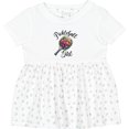 thumbnail image 3 of Inktastic Pickleball Girl Retro Girls Baby Dress, 3 of 5
