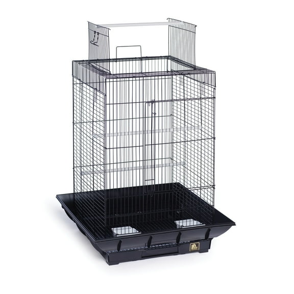 Prevue Pet Products Clean Life Playtop Bird Cage - Black SP851B/B