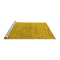 thumbnail image 2 of Ahgly Company Machine Washable Indoor Rectangle Abstract Yellow Modern Area Rugs, 5' x 7', 2 of 4