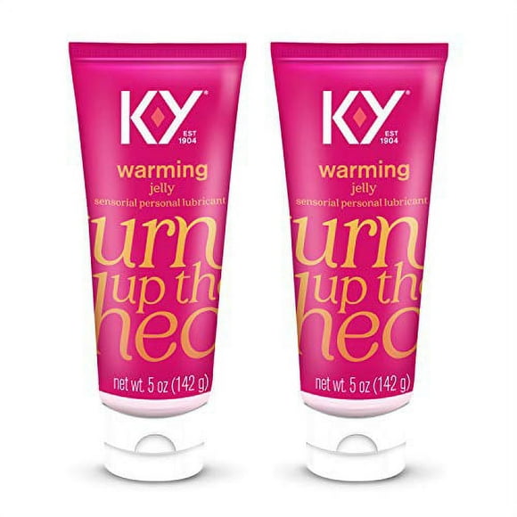 K-Y Warming Jelly Personal Lubricant, 5 oz (Pack of 2)