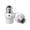 White, variant on PETGLE Light Sensor Socket, E26/E27 Socket Adapter, Automatic Dusk to Dawn, Double Sensors for Porch/Wall Light Fixtures, Compatible with Incandescent/CFL/LED/Halogen, 2 Pack, White, ETL Listed
